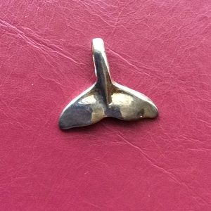 Whale tail pendant